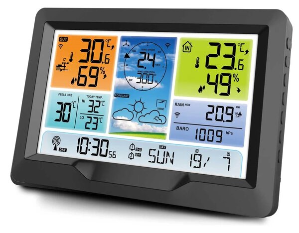 BD-905 grafitna meteorološka stanica sa zaslonom