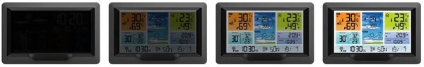 BD-905 grafitna meteorološka stanica sa zaslonom