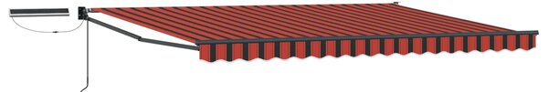 Električna retraktabilna tenda 4 × 3 m - Narančasta / 4 × 3 m