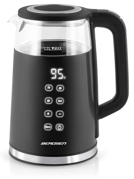 Kuhalo za vodu Berdsen BD-707, 1,7 l, crno
