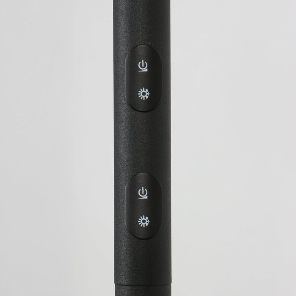 Steinhauer Daphne 2 + LED stropna reflektorska svjetiljka, svjetlo za čitanje, crna, CCT,, prigušiva, Crno, Dnevni boravak/blagovaonica, Metal, Svjetlo za čitanje