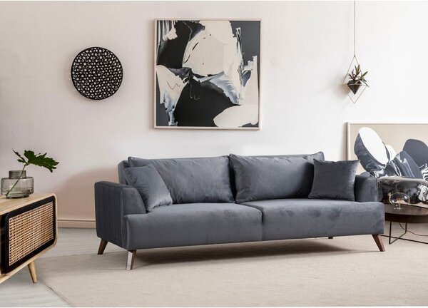 Woody Fashion Trosjed Buhara 3 Seater - tamno sivi