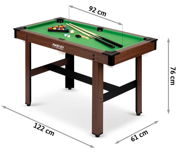Bilijarski stol set Neo-Sport NS-807, 1,2 m