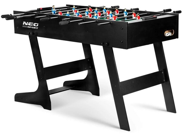 Neosport stolni nogomet 121 x 61 x 80 cm NS-803 crni