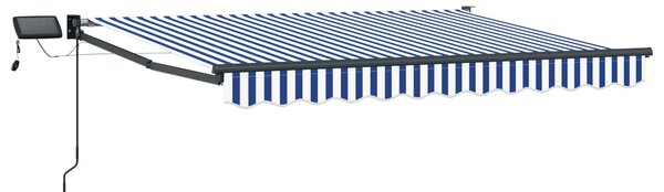 Ručna zlačivna tenda s LED diodama 3 x 2,5 m - Žuta / 3 x 2,5 m