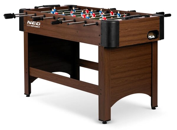 Neosport stolni nogomet 118x61x79 cm NS-804 tamnosmeđa
