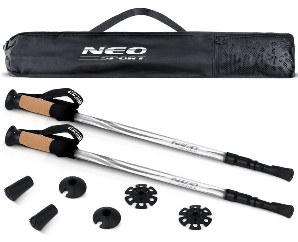 Planinarski štapovi Neo-Sport NS-380, siva, var. 138001