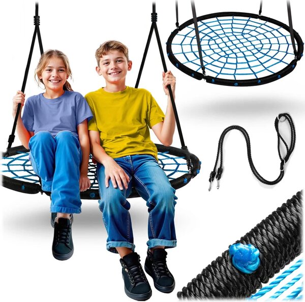 Dječja ljuljačka Neo-Sport NS-104 ptičje gnijezdo, Ø 100 cm, smeđa, var. 110401