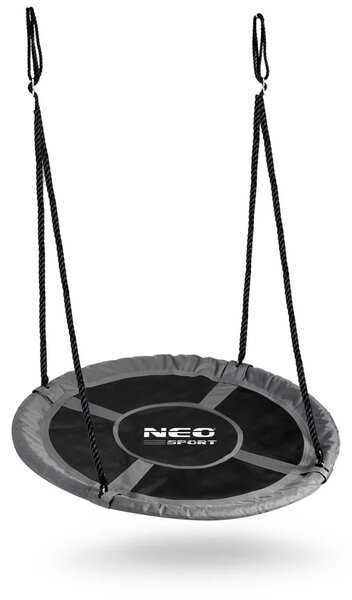 Dječja ljuljačka Neo-Sport Swingo ptičje gnijezdo, Ø 100 cm, smeđa