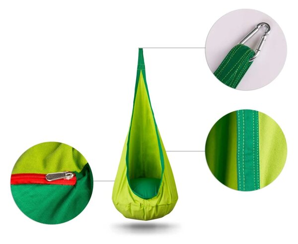 Viseća stolica Cocoon Neo-Sport zelena