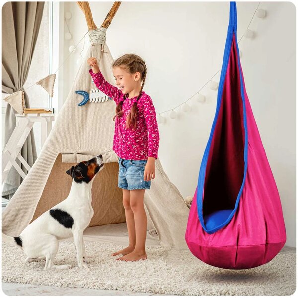 Viseća stolica Cocoon Neo-Sport roza