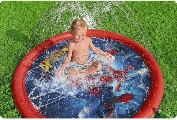 Napuhani dječji bazen s fontanom Spider-Man 165 cm Bestway 98792