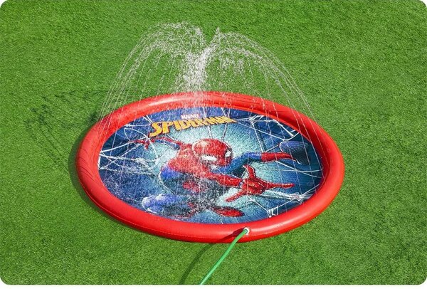 Napuhani dječji bazen s fontanom Spider-Man 165 cm Bestway 98792