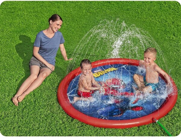Napuhani dječji bazen s fontanom Spider-Man 165 cm Bestway 98792
