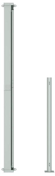 Uvlačiva bočna tenda za terasu 180 x 300 cm crna - Crna / 180 x 300 cm
