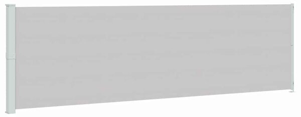 Uvlačiva bočna tenda za terasu 180 x 600 cm siva - Siva / 180 x 600 cm