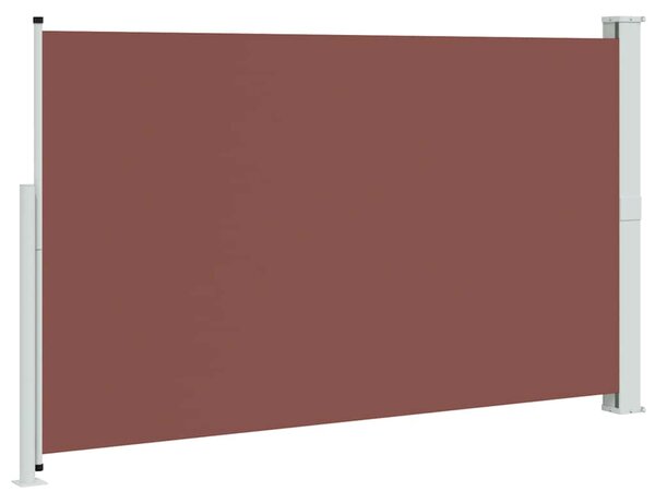 Uvlačiva bočna tenda za terasu 180 x 300 cm smeđa - Smeđa / 180 x 300 cm