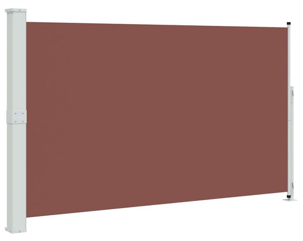 Uvlačiva bočna tenda za terasu 180 x 300 cm smeđa - Smeđa / 180 x 300 cm
