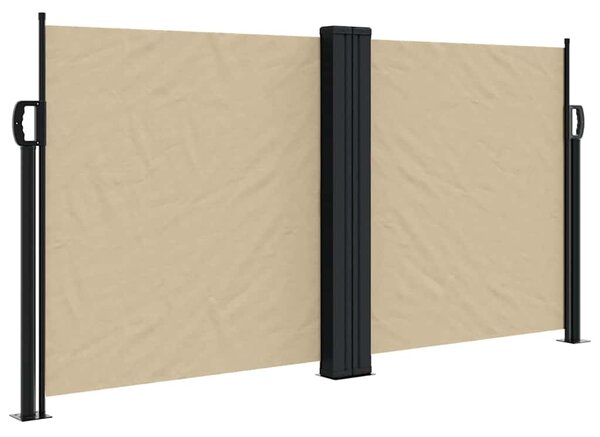 Uvlačiva bočna tenda 120 x 1000 cm bež - Bež / 120 x 1000 cm
