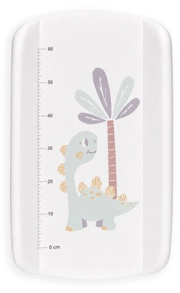 Čvrsta profilirana podloga za previjanje s motivom dinosaura 85 x 50 cm