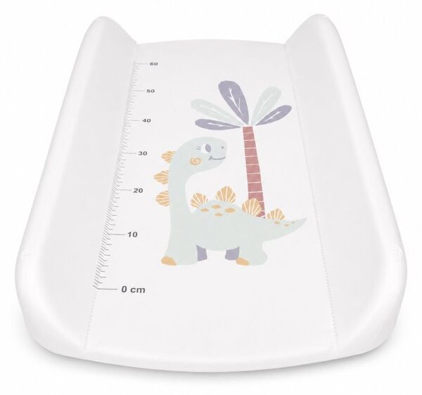 Čvrsta profilirana podloga za previjanje s motivom dinosaura 85 x 50 cm