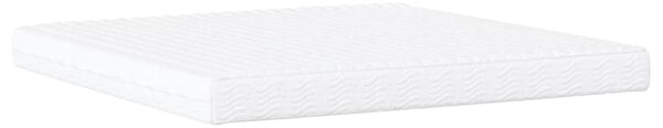 Krevet s madracem Dover krem 200 x 200 cm od tkanine - Krema / 200 x 200 cm