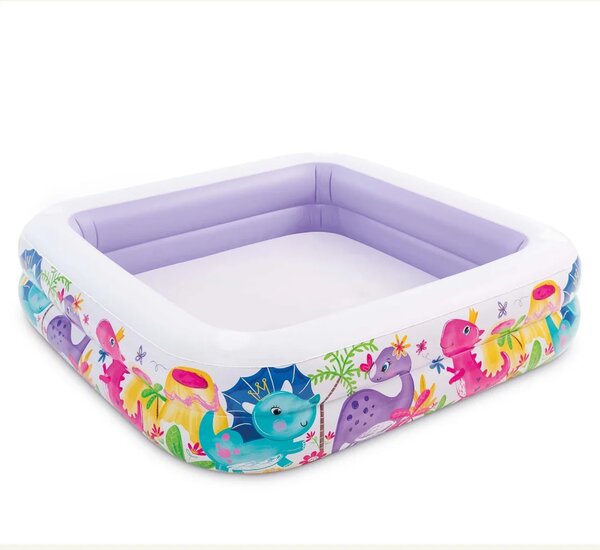 Napuhani akvarijski bazen s krovom 157 x 157 x 122 cm INTEX 57470