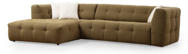 Woody Fashion Kutna garnitura Cady 3 Seater lijevi - Khaki