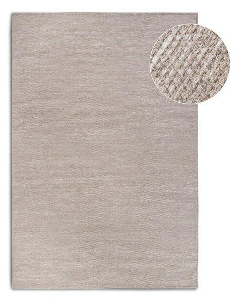 Bež ručno rađen tepih od mješavine vune 190x280 cm Pradesh Linen White – Elle Decoration