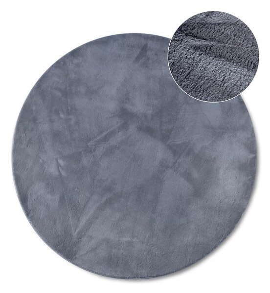 Antracitno sivi okrugao tepih ø 160 cm Leon – Villeroy&Boch