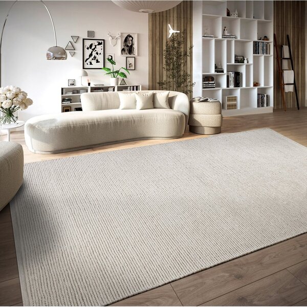 Bijeli ručno rađen vunen tepih 190x280 cm Francois – Villeroy&Boch