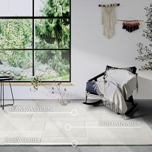 Krem ručno rađen vuneni tepih 190x280 cm Charlotte – Villeroy&Boch