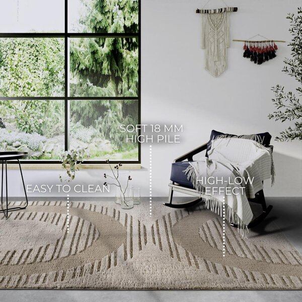 Bež tepih 80x120 cm Bartoux Beige – Elle Decoration