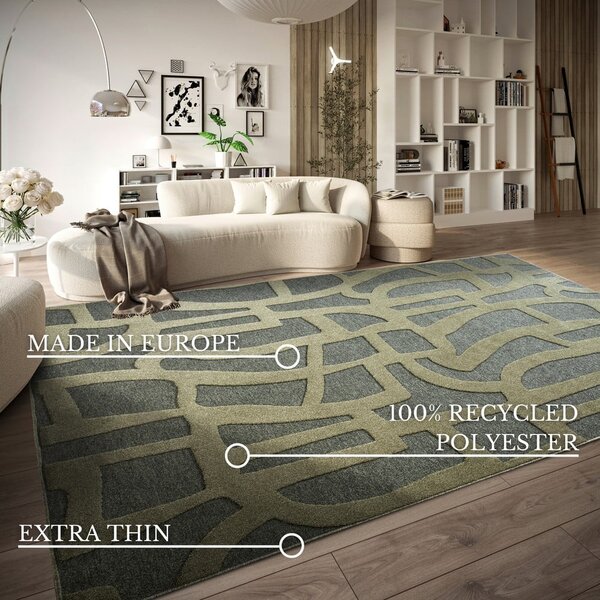 Zeleni tepih od recikliranih vlakna 160x230 cm Therese – Villeroy&Boch