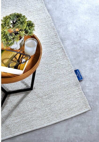 Bijela ručno rađena vunena staza 80x200 cm Francois – Villeroy&Boch