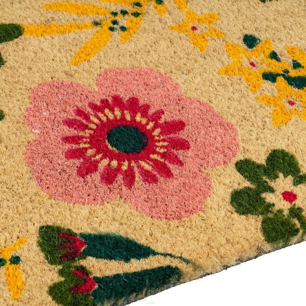 Otirač od kokosovih vlakana 40x60 cm Flora – Casa Selección