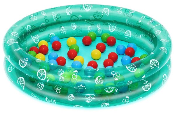 Napuhni bazen za djecu s lopticama 91x20cm Bestway 51141