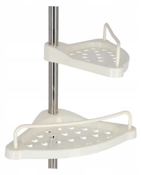 Teleskopski kutni stalak s policama od 230-292 cm