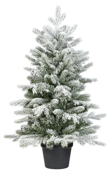 Umjetno zasnježeno božićno drvce Grandis 90 cm - zelena - 71 - 90 cm - Sa snijegom - visina 90 cm