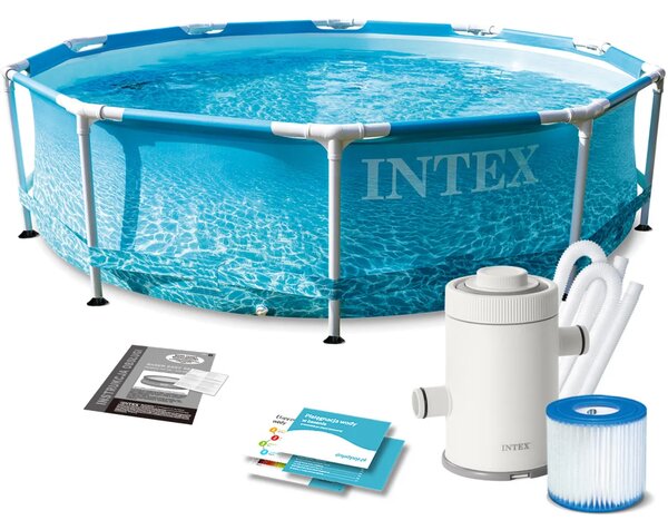 Bazen s okvirom Intex 28208, 305 × 76 cm, set 10 u 1