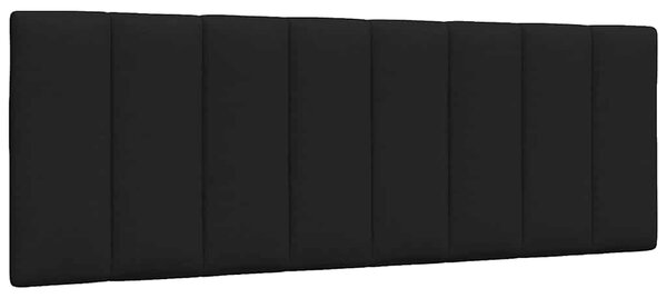 Krevet s madracem Hanko crni 120 x 200 cm od tkanine - Crna / 120 x 200 cm