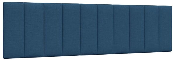 Krevet s madracem Hanko plavi 180x200 cm od tkanine - Plava / 180 x 200 cm