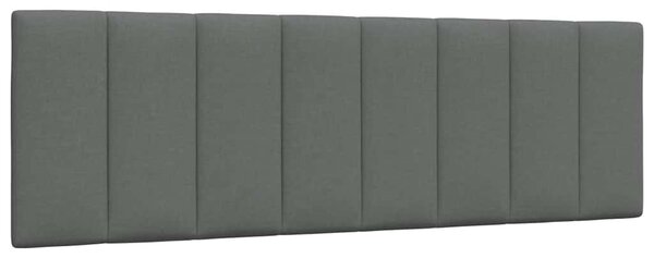 Krevet s madrac Hanko svjetlosivi 160x200cm tkanina - Siva / 160 x 200 cm