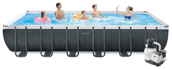 Vrtni bazen s okvirom 732 x 366 x 132 cm 9-u-1 INTEX 26364