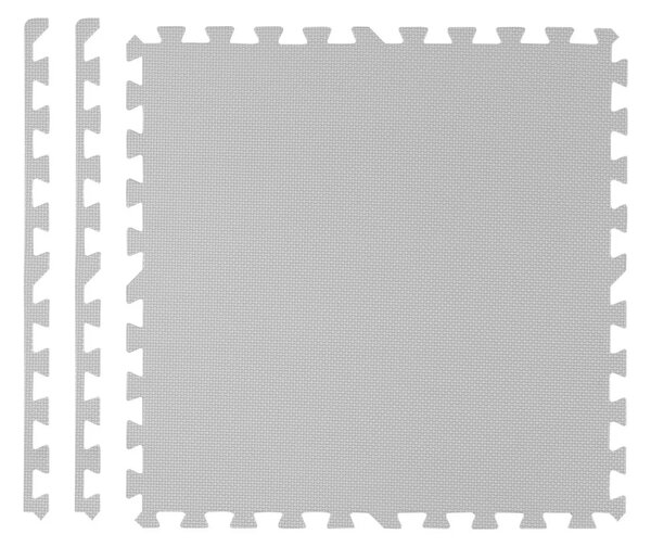 Ricokids pjenasta podloga slagalica 60×60 cm, siva