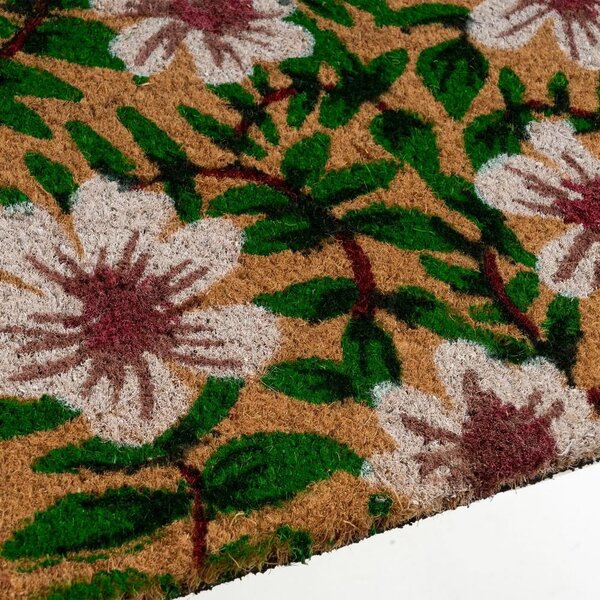 Otirač od kokosovih vlakana 40x60 cm Leafy – Casa Selección
