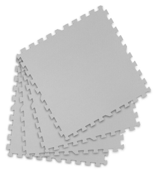 Ricokids pjenasta podloga slagalica 60×60 cm, siva