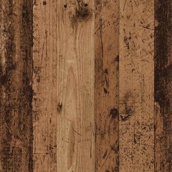 Okvir kreveta bez madraca staro drvo 90x190 cm - Smeđa / 90 x 190 cm