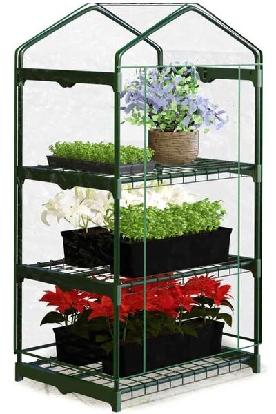 Polica za staklenik 69 x 49 x 125 cm Plonos 4921