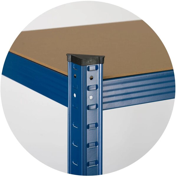 Metalna polica za odlaganje 180 x 90 x 30 cm Humberg 4845